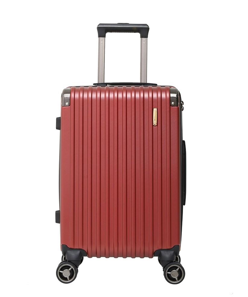 valise rouge à roulette