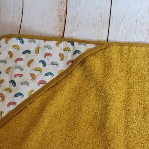 capuche cape de bain bébé