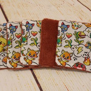 Lingettes lavables Cartoon