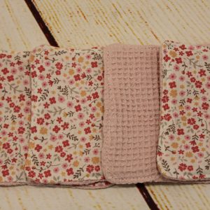 Lingettes Lavable Flowers